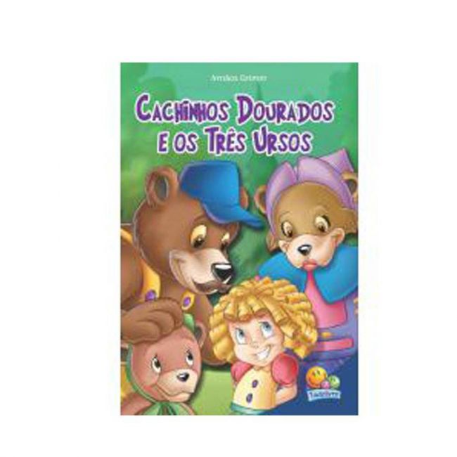 Livro Infantil Cachinhos Dourados e os três ursos - Todolivro De 3 a 5 Anos