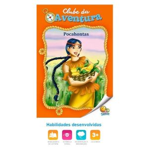 Livro Infantil de 3 a 5 Anos Pocahontas - Todolivro