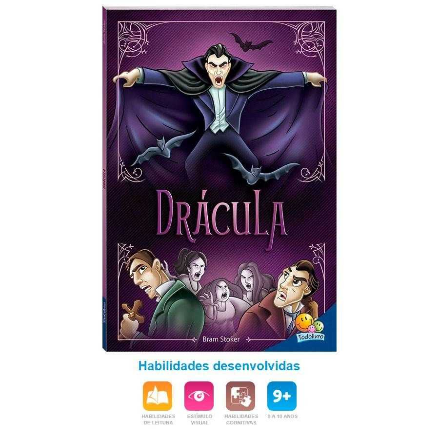 Livro Infantil de 9 a 10 Anos Drácula - Todolivro