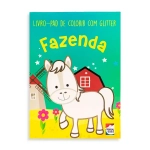 Livro-Pad de Colorir com Glitter Happy Books