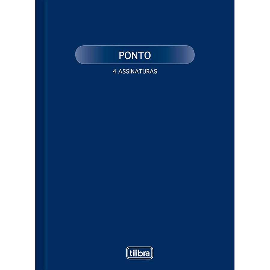 Livro Ponto Grande 4 Assinaturas 100 folhas - Tilibra