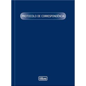 Livro Protocolo de Correspondência 104 folhas - Tilibra