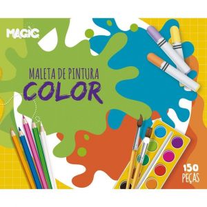 Maleta Para Pintura 150 Peças Color Ciranda