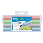 Marcador Para Quadro Branco Cis BPX c/4 Cores