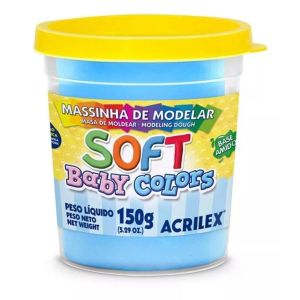 Massa de Modelar Soft Baby Colors 150g Acrilex