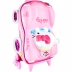 Mochila com Rodas Hello Kitty 3D Diplomata 2823BM23