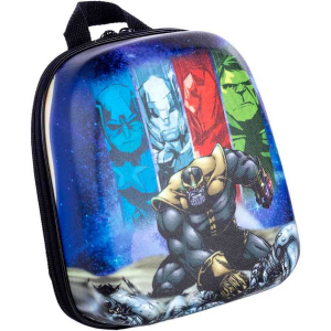 Mochila com Rodas + Lancheira Avengers Homem de Ferro 3D Diplomata