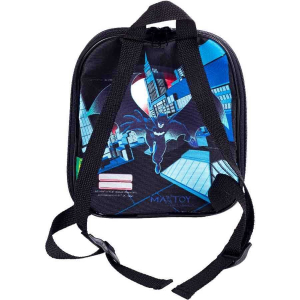 Mochila com Rodas + Lancheira Liga da Justiça Batman 3D Diplomata 