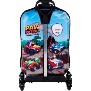 Mochila com Rodas + Lancheira Paw Patrol Dino 3D Diplomata