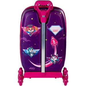 Mochila com Rodas + Lancheira Paw Patrol Skye Jet 3D Diplomata