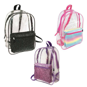 Mochila Costas Cristal Glitter Kit