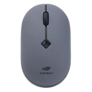Mouse Óptico sem Fio 1600 DPI 2.4Ghz C3Tech