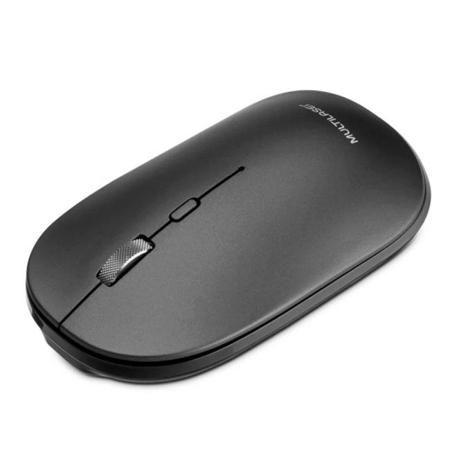 Mouse Óptico sem Fio 2.4 Ghz 1600 DPI Slim Multilaser MO331