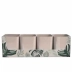 Organizador Porta Objetos Kit com 4 Folhagem Dello 2296.01