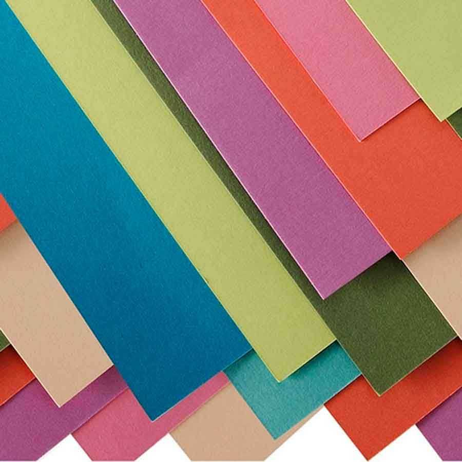 Papel Color Vivaldi A4 185g Sortido Fogo com 25 folhas Canson - Lepok