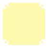 Papel Cartão Dupla Face 48 x 66cm Folha VMP - Amarelo Pastel