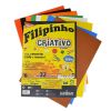Papel Criativo Color Set A4 120g 8 Cores c/32 Fls Filipinho Color Cards 01777