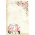 Papel de Carta 14 x 21cm pct. c/5 Unid Litoarte