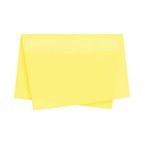 Papel Seda 48 x 60cm VMP Folha - Amarelo