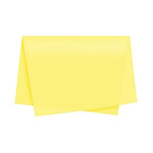 Papel Seda 48 x 60cm Liso VMP pct c/100 Fls - Amarelo 