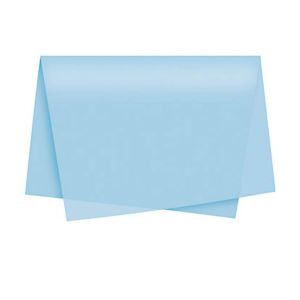 Papel Seda 48 x 60cm VMP Folha - Azul Tiffany
