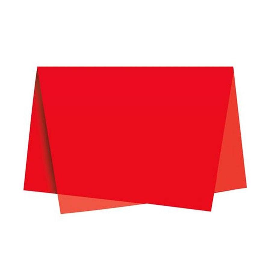 Papel Seda 48 x 60cm Liso VMP pct c/100 Fls - Vermelho