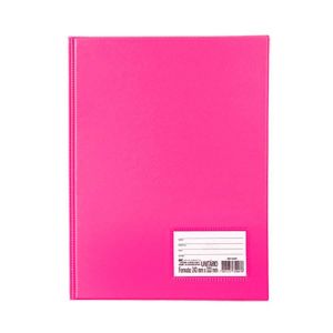 Pasta Catálogo Ofício PVC c/10 Plásticos com Visor Pink DAC 1028PI