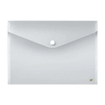 Pasta Plástica Envelope c/ Botão A3 Cristal Yes DB80A3