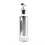 Porta Condimento Aço Inox/Vidro 300ml Azeite Clink CK6470