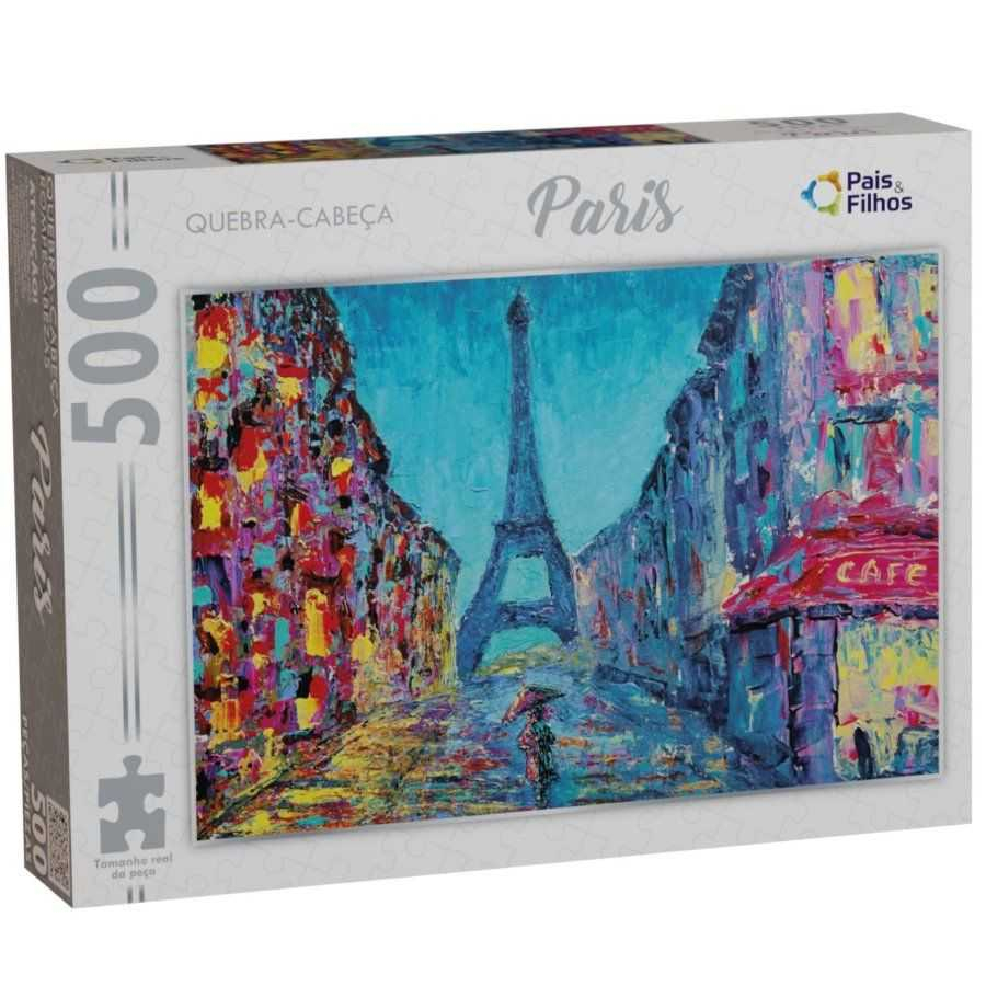 Quebra Cabeça Puzzle 500 Pçs Paris França