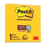 Recado Adesivo 76 x 76mm 3M Post-it 654 Estilo c/90 Folhas
