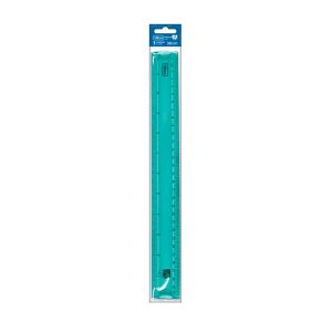 Régua Plástica Flexível 30cm Tilibra - Azul Aqua