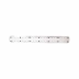 Régua Plástica Flexível 30cm KIT Larga Cristal 694243