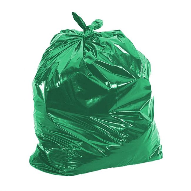 Saco de Lixo Verde 100 Litros 70 x 85cm Micra 0,004 pct c/100 Und Belaplast