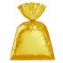 Saco para Presente Metalizado 10 x 15cm Ouro Unid VMP