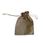 Saco Juta 10 x 14cm pct. c/05 Unid Ponto das Festas 