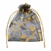 Saco Organza Decorado 10 x 15cm pct c/10 Unid Make+