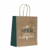 Sacola de Papel para Presente Kraft 16,4 x 8,5 x 21cm Scrity