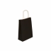 Sacola de Papel para Presente Kraft 20 x 22 x 08cm Preto Up Box