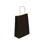 Sacola de Papel para Presente Kraft 23 x 32 x 10cm Preto Up Box