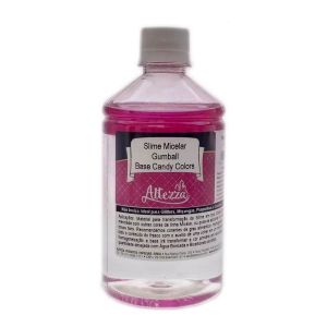 SLIME - CANDY COLOR ROSA CHICLETE 500G - ALTEZZA