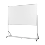 Cavalete Porta Quadro Branco 150 x 120cm Luxo com Rodas Souza 2409