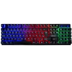 Teclado Gamer Semi Mecanico RGB Play On Letron 74359