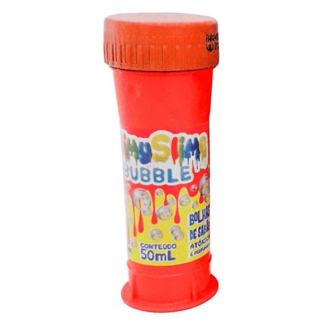 Brinquedo Bolha de Sabão Bubble 50ml - Brasiflex