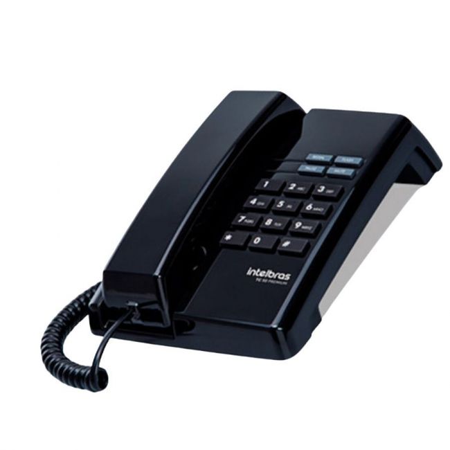 Telefone Mesa Intelbras TC50 Premium Preto