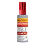Tinta Pincel Quadro Branco Compactor 30ml - Vermelho Unid
