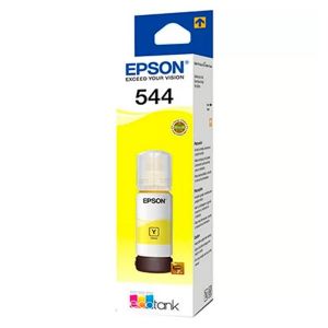 Refil Tinta Epson EcoTank Original T544 67ml - Amarelo