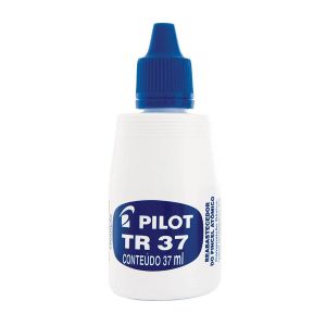 Tinta Pincel Marcador Permanente Pilot Atômico TR 37ml cx c/12 Und - Azul 