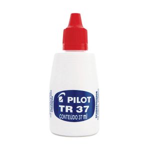 Tinta Pincel Marcador Permanente Pilot Atômico TR 37ml cx c/12 Und - Vermelha