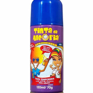 Tinta Spray Pinta Cabelo Da Alegria 120ml na Papelaria Art Nova